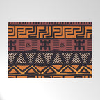 Tribal ethnic geometric pattern 021 Welcome Mat Gallery Image 1
