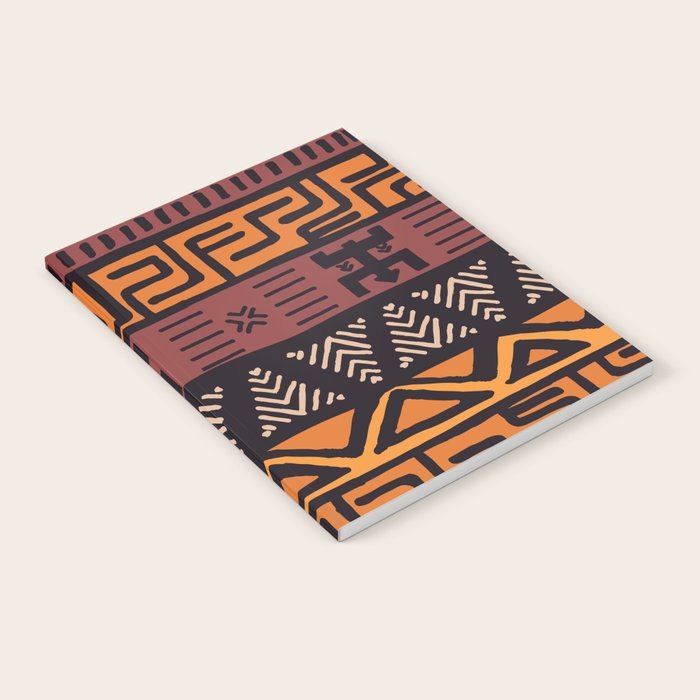 Tribal ethnic geometric pattern 021 Notebook Gallery Image 2