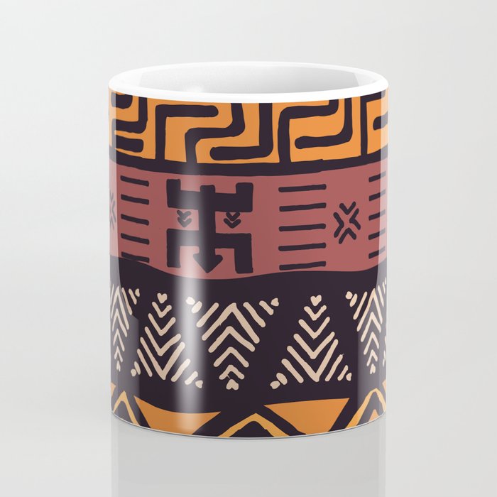 Tribal ethnic geometric pattern 021 Coffee Mug Gallery Image 4