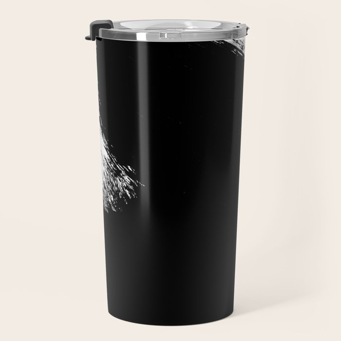 Monochrome Ink 01 Travel Mug Gallery Image 3
