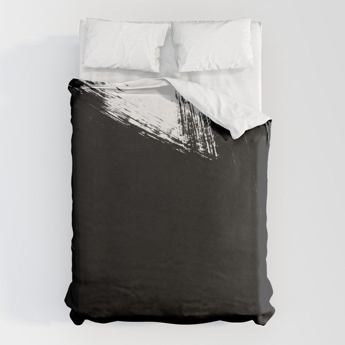 Monochrome Ink 01 Duvet Cover Gallery Image 1