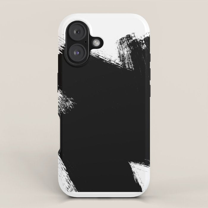 Monochrome Ink 01 iPhone Case Gallery Image 1