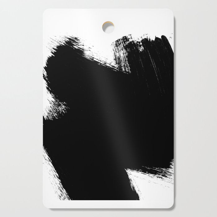 Monochrome Ink 01 Cutting Board Gallery Image 1