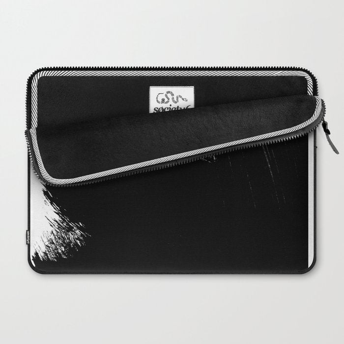 Monochrome Ink 01 Laptop Sleeve Gallery Image 2