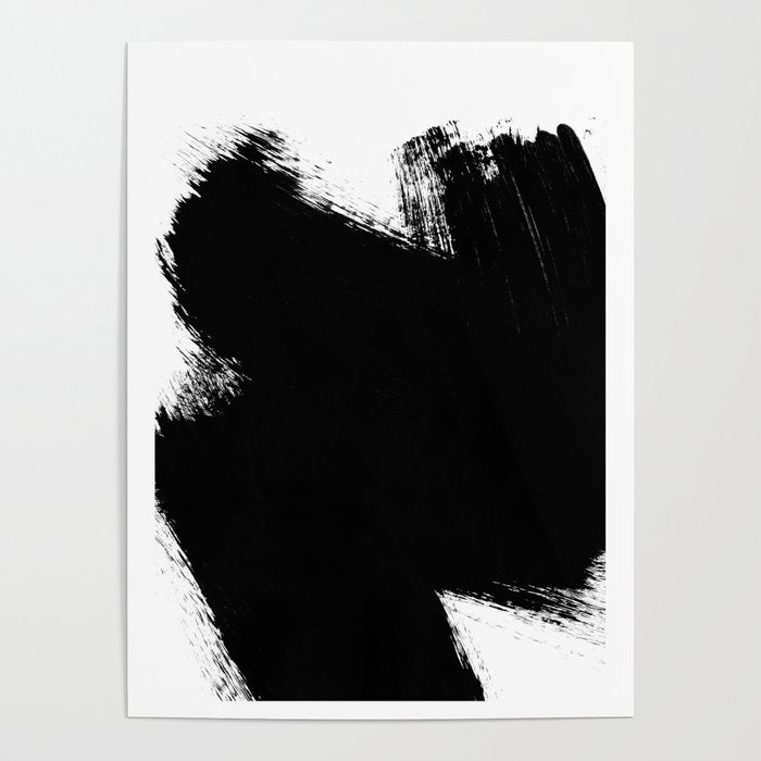 Monochrome Ink 01 Poster Gallery Image 1