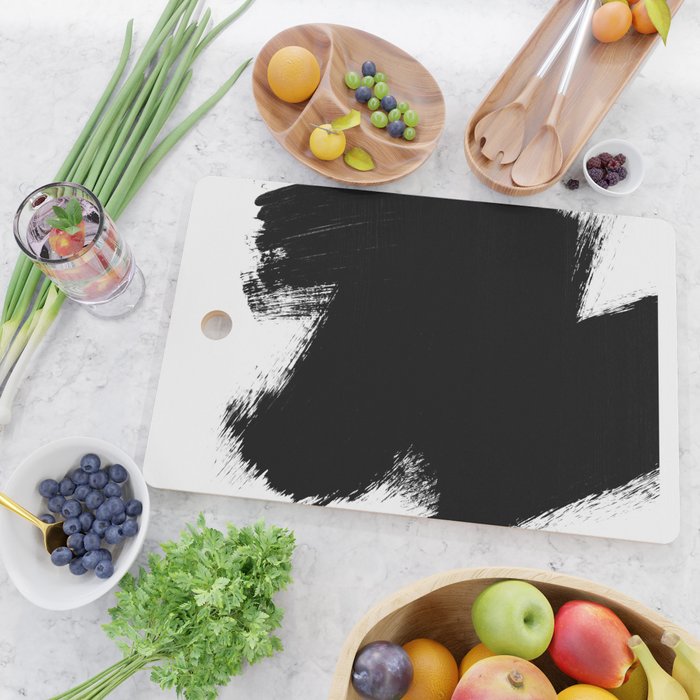 Monochrome Ink 01 Cutting Board Gallery Image 2