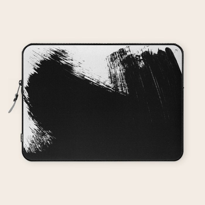 Monochrome Ink 01 Laptop Sleeve Gallery Image 1