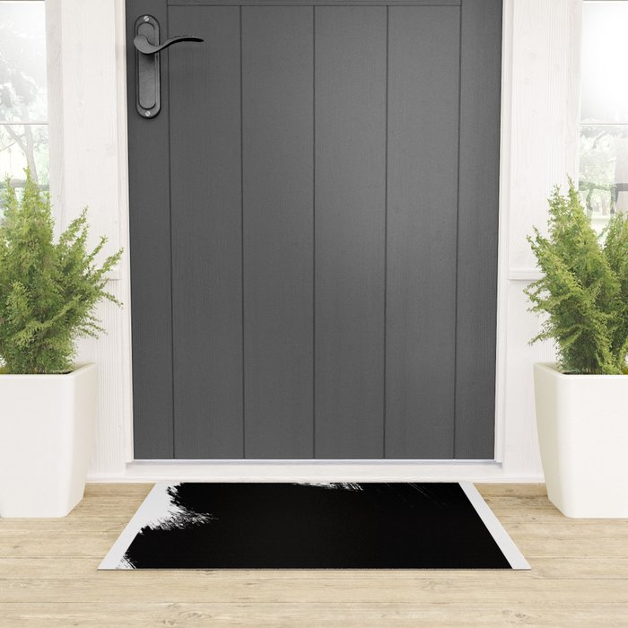 Monochrome Ink 01 Welcome Mat Gallery Image 3