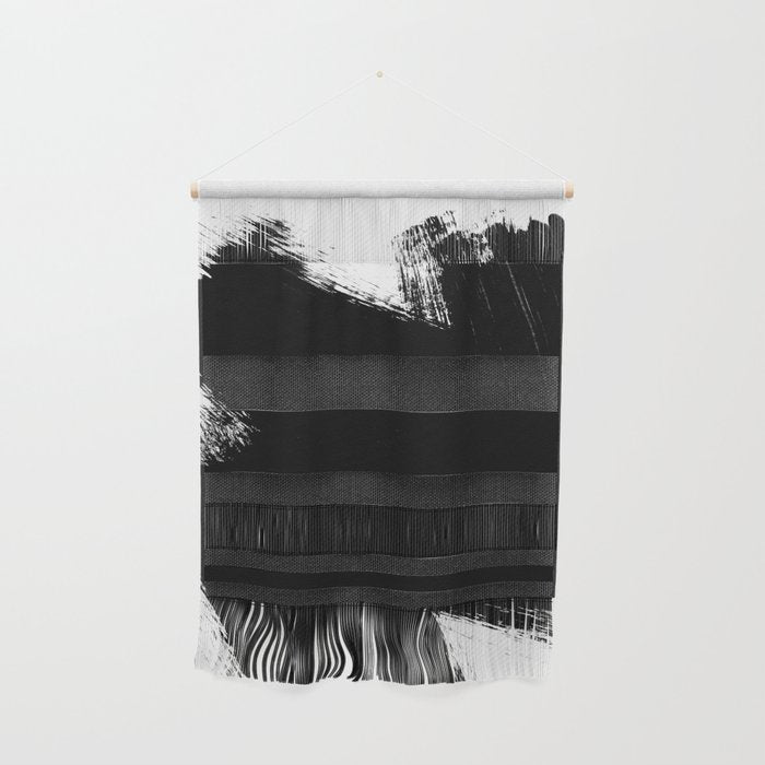 Monochrome Ink 01 Wall Hanging Gallery Image 1