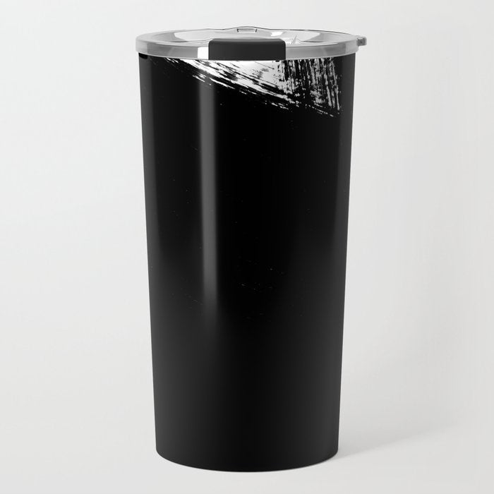 Monochrome Ink 01 Travel Mug Gallery Image 1