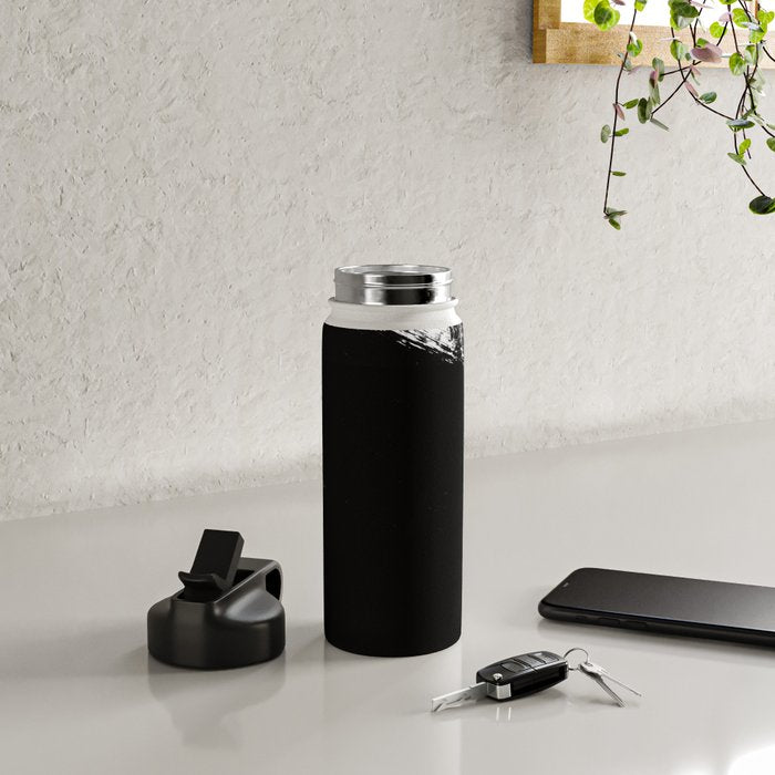Monochrome Ink 01 Water Bottle Gallery Image 5