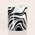 Monochrome Waves Coffee Mug Gallery Image 4