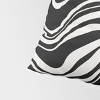Monochrome Waves Pillow Sham Gallery Image 4