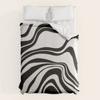 Monochrome Waves Comforter Gallery Image 6