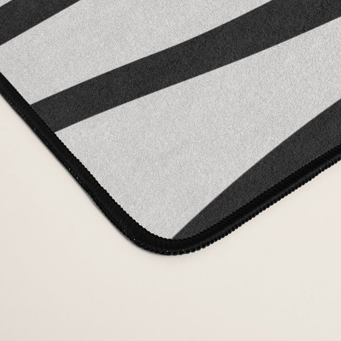 Monochrome Waves Desk Mat Gallery Image 4