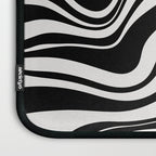 Monochrome Waves Laptop Sleeve Gallery Image 3