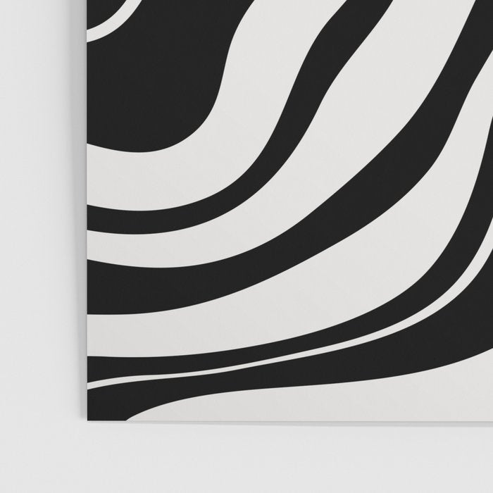 Monochrome Waves Poster Gallery Image 3