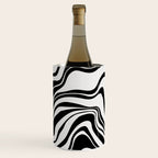 Monochrome Waves Wine Chiller Gallery Image 1