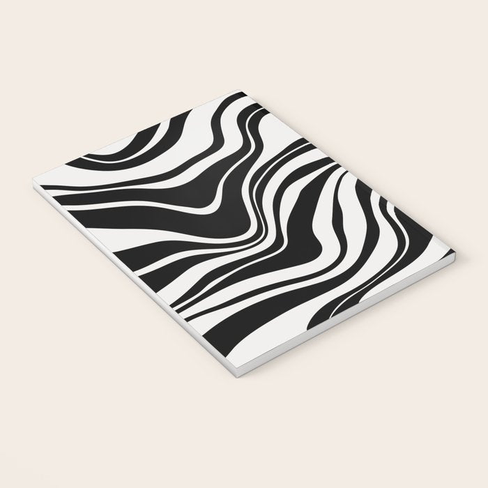 Monochrome Waves Notebook Gallery Image 3