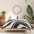 Monochrome Waves Comforter Gallery Image 3