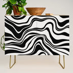 Monochrome Waves Credenza Gallery Image 1