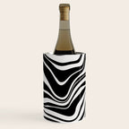 Monochrome Waves Wine Chiller Gallery Image 2