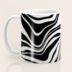 Monochrome Waves Coffee Mug Gallery Image 3
