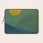 The Hills Felt Green That Evening Laptop Sleeve Gallery Image 1