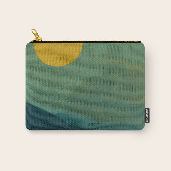 The Hills Felt Green That Evening Carry All Pouch Gallery Image 1