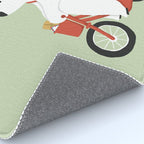 Polar bear postal express Rug Gallery Image 4