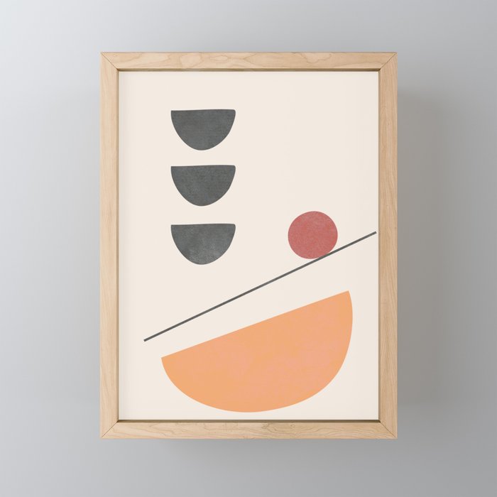 Abstract Minimal Art 01 Mini Art Print Gallery Image 1