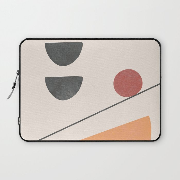 Abstract Minimal Art 01 Laptop Sleeve Gallery Image 1