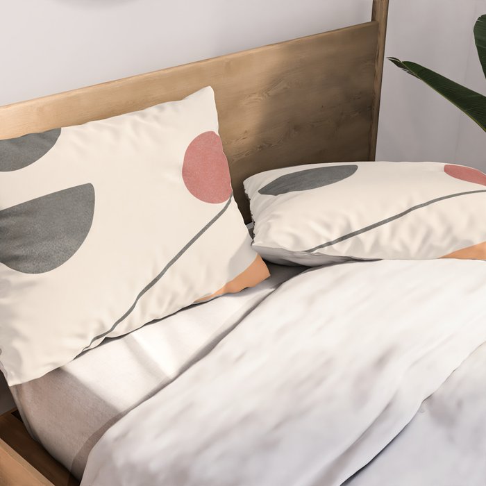 Abstract Minimal Art 01 Pillow Sham Gallery Image 2