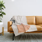 Abstract Minimal Art 01 Throw Blanket Gallery Image 1