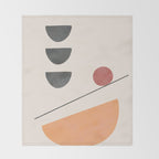 Abstract Minimal Art 01 Throw Blanket Gallery Image 2