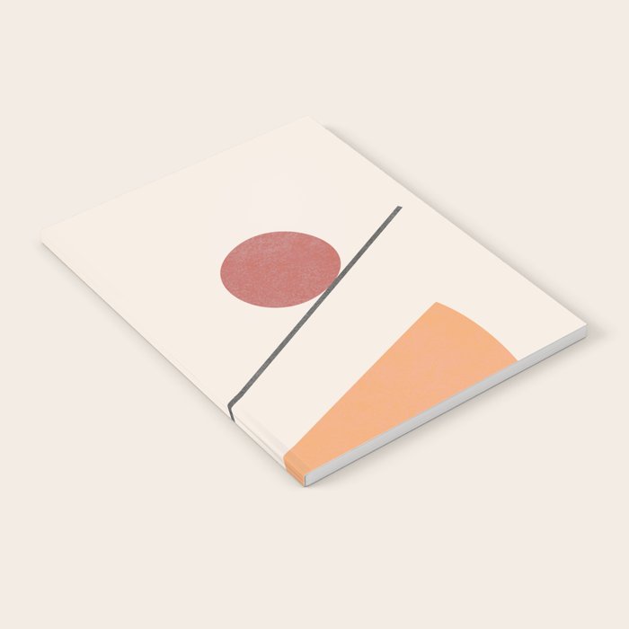 Abstract Minimal Art 01 Notebook Gallery Image 1