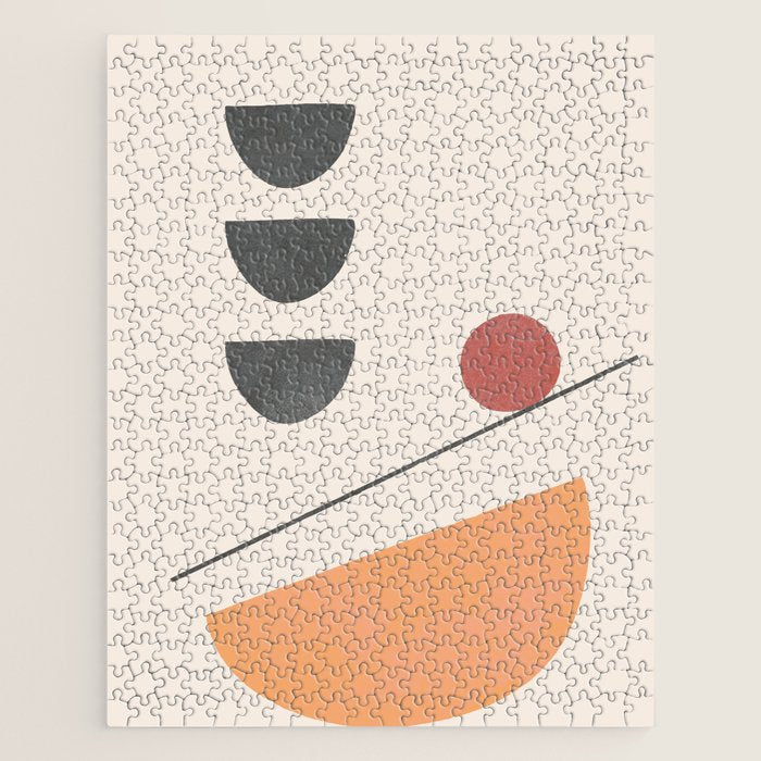 Abstract Minimal Art 01 Jigsaw Puzzle Gallery Image 1