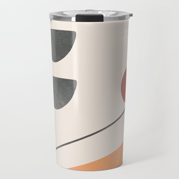 Abstract Minimal Art 01 Travel Mug Gallery Image 1