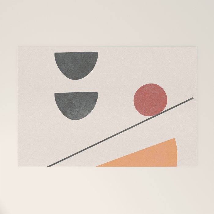 Abstract Minimal Art 01 Welcome Mat Gallery Image 1