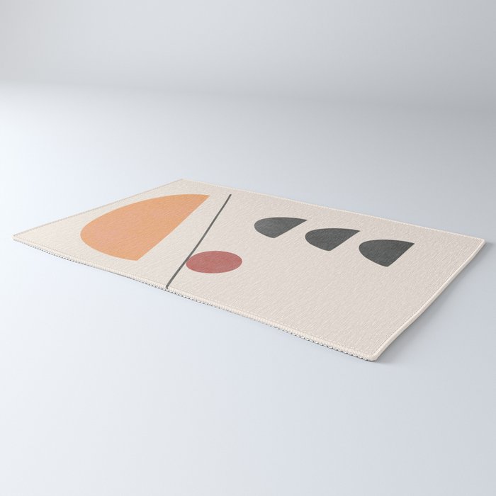 Abstract Minimal Art 01 Rug Gallery Image 3