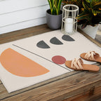 Abstract Minimal Art 01 Outdoor Rug Gallery Image 2