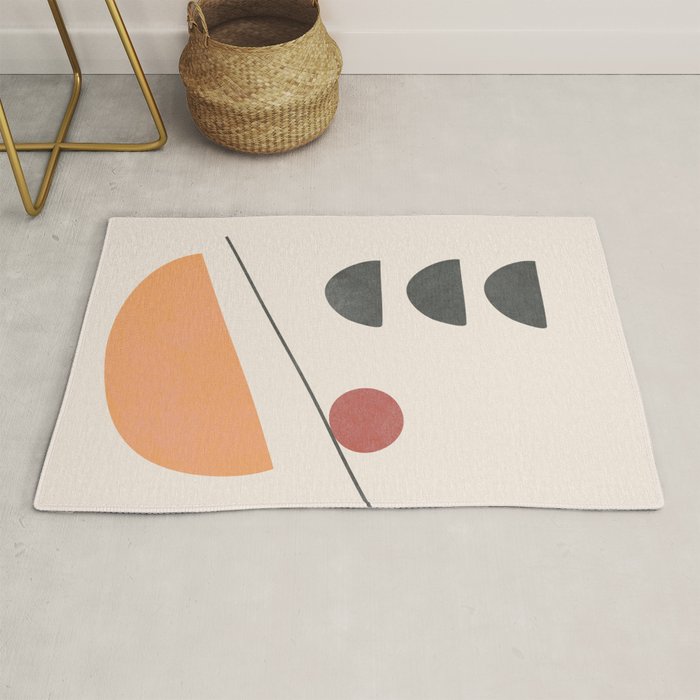 Abstract Minimal Art 01 Rug Gallery Image 1
