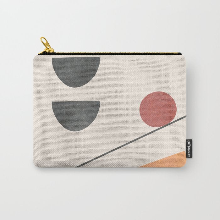 Abstract Minimal Art 01 Carry All Pouch Gallery Image 1