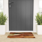 Desert Hot Copper Marble Landscapes Welcome Mat Gallery Image 3