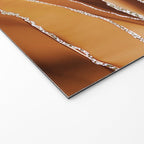 Desert Hot Copper Marble Landscapes Welcome Mat Gallery Image 2
