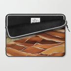 Desert Hot Copper Marble Landscapes Laptop Sleeve Gallery Image 2