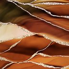 Desert Hot Copper Marble Landscapes Coffee Mug Gallery Image 2