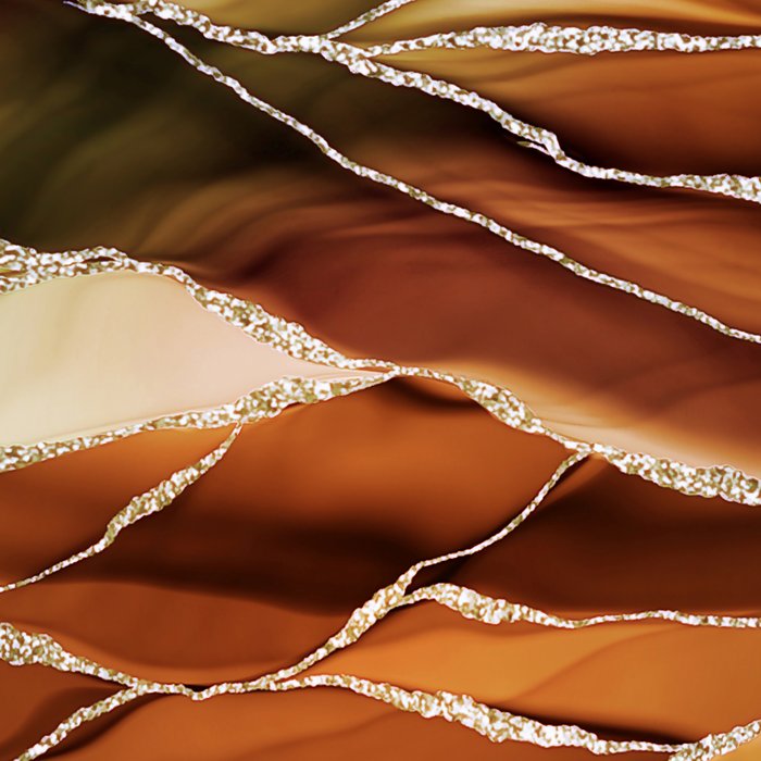 Desert Hot Copper Marble Landscapes Coffee Mug Gallery Image 2