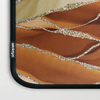 Desert Hot Copper Marble Landscapes Laptop Sleeve Gallery Image 3