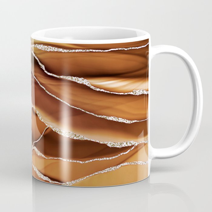 Desert Hot Copper Marble Landscapes Coffee Mug Gallery Image 1